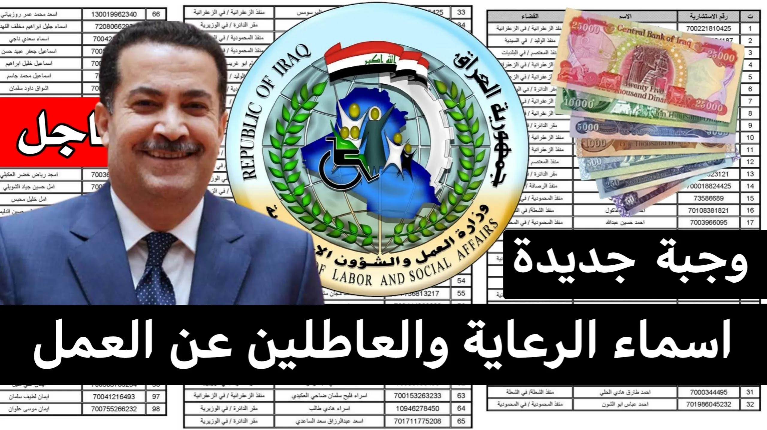 “الوجبة الأخيرة” استعلم عن اسماء المشمولين بالرعاية الاجتماعية في العراق 2025 بخطوات بسيطة عبر spa.gov.iq