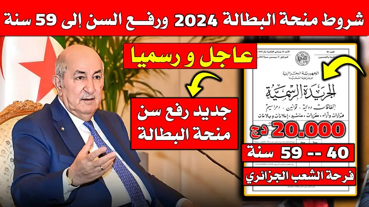 منحة البطالة في الجزائر وكيفية التسجيل بها عبر anem.dz وشروط الاستفادة من المنحة