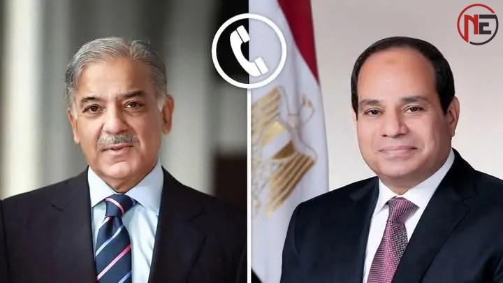 السيسي ورئيس وزراء باكستان يؤكدان أهمية وقف إطلاق النار في غـ ـزة