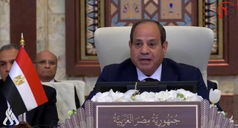 السيسي: قمة بغداد فرصة لتعزيز الشراكة العربية في مواجهة التحديات
