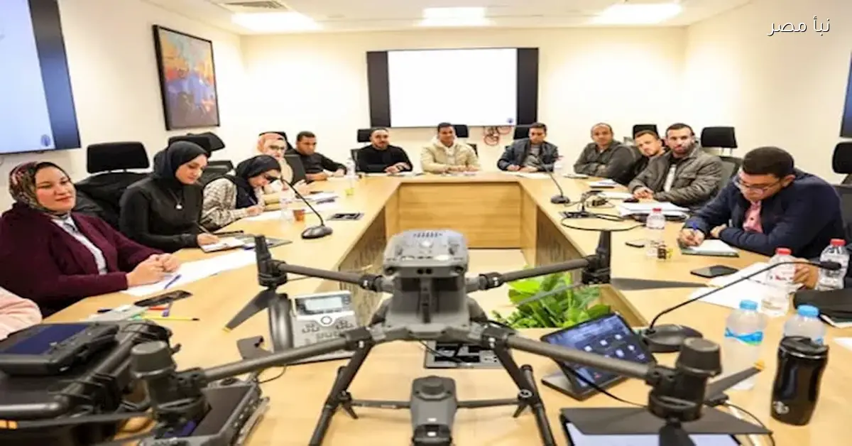 الري تبدأ تدريب الكوادر على استخدام طائرات الدرون لمتابعة المنظومة المائية
