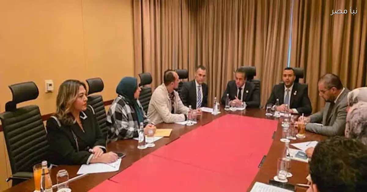 وزير الصحة يلتقي الأطباء والتمريض المصريين في ليبيا