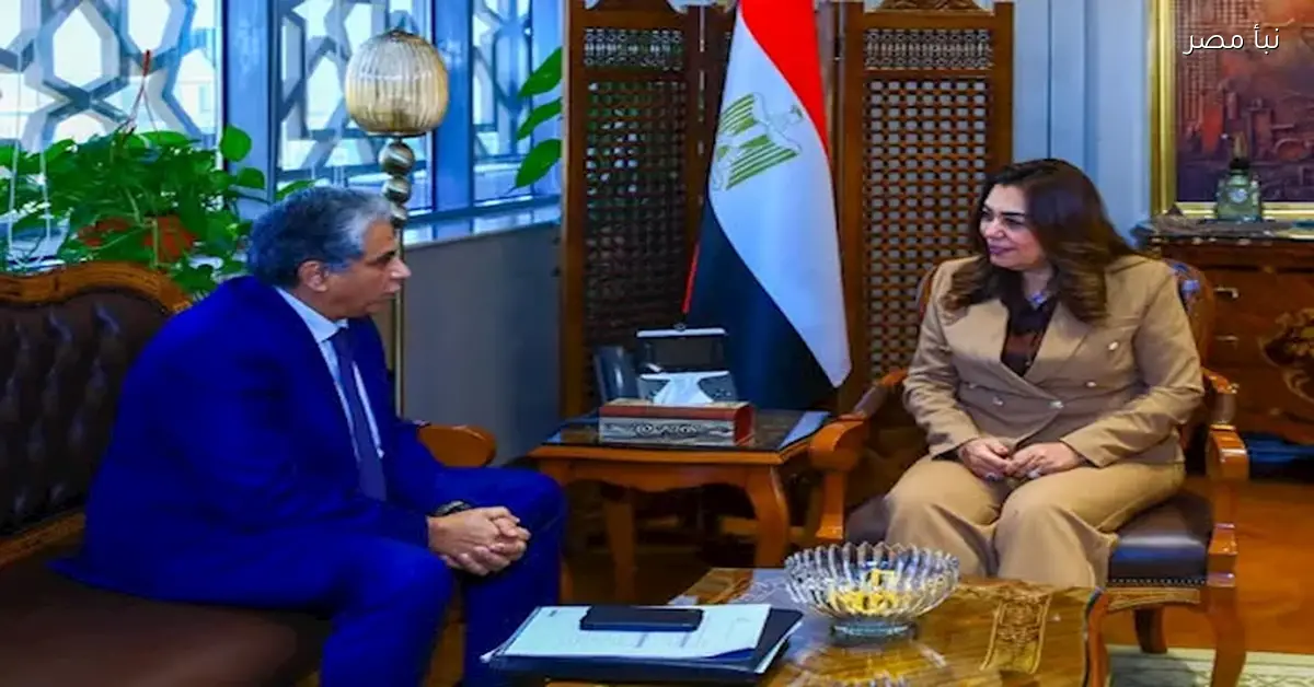 وزيرة التنمية المحلية تبحث سبل تعزيز التعاون مع مركز سيداري للمشروعات البيئية