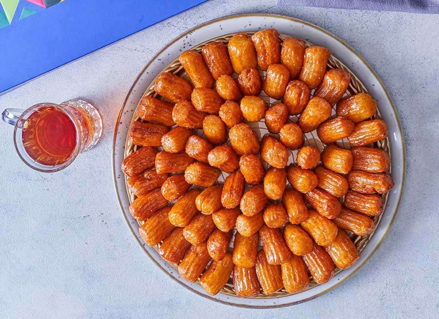 طريقة عمل بلح الشام المقرمش