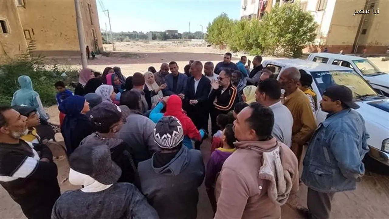 رفع كفاءة حي مساكن الأولى بالرعاية في الوادي الجديد وفق توجيهات جديدة