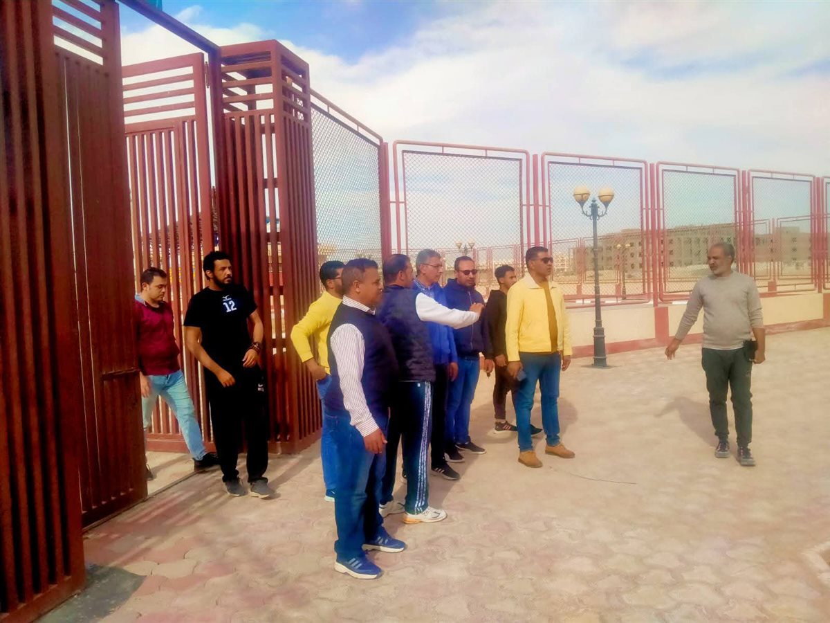 جانب من جولة لجنة الشباب والرياضة بالوادى الجديد