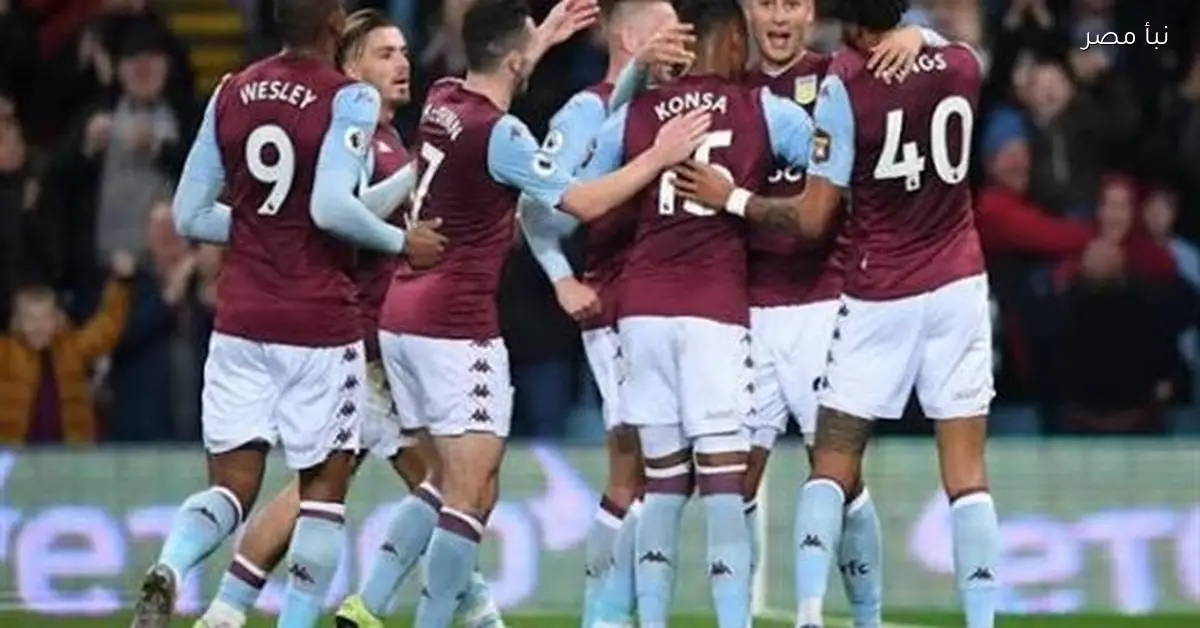 أستون فيلا يتقدم على نوتينجهام بهدف نظيف في الشوط الأول من الدوري الإنجليزي