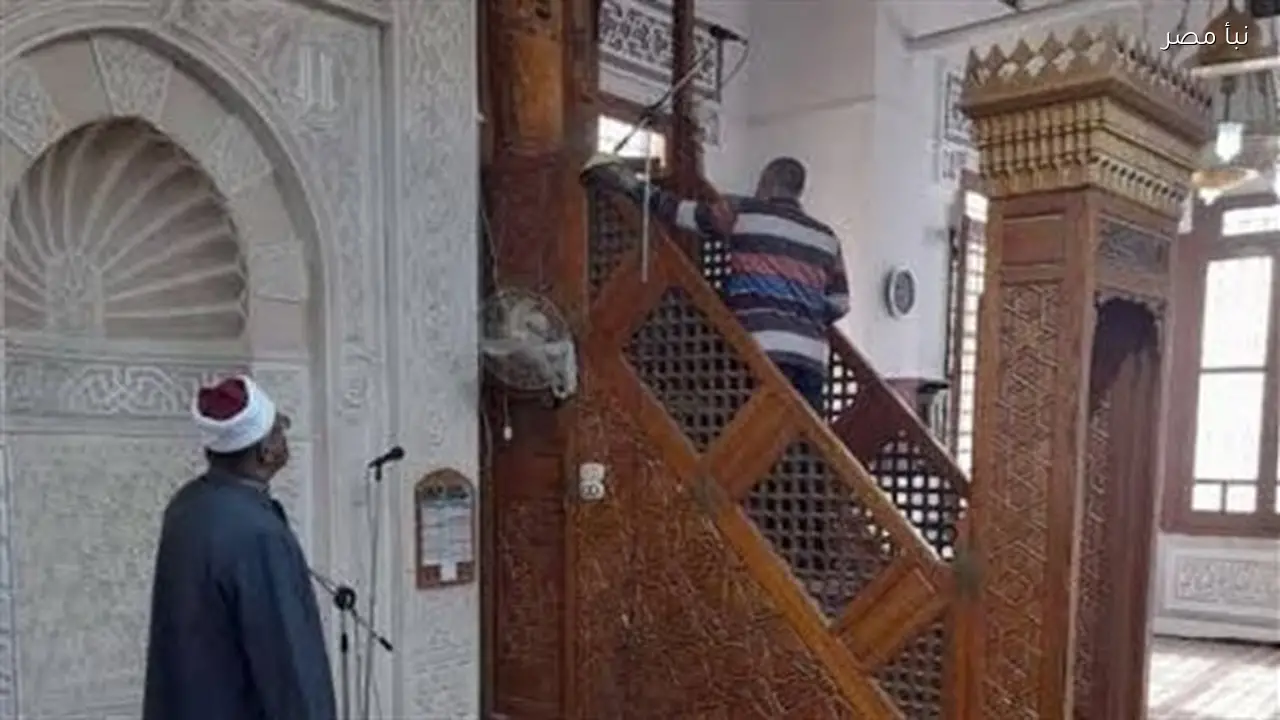 أوقاف الوادي الجديد تبدأ حملة لتنظيف المساجد استعدادا لشهر رمضان