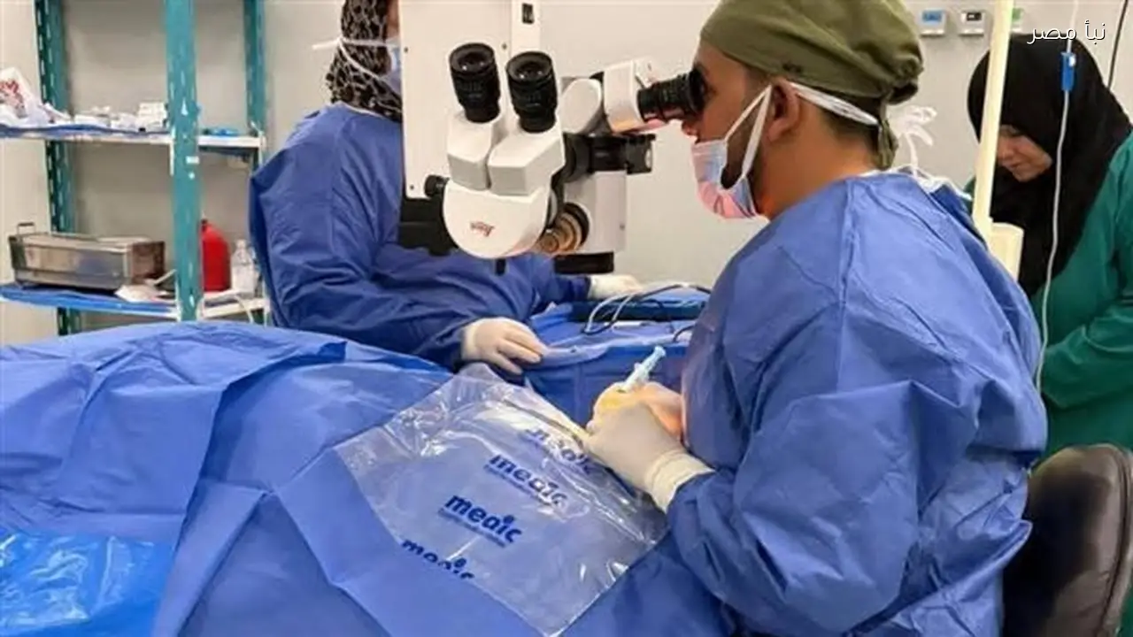 إجراء 15 عملية مياه بيضاء وزراعة عدسات في مستشفى الغردقة العام للقضاء على قوائم الانتظار