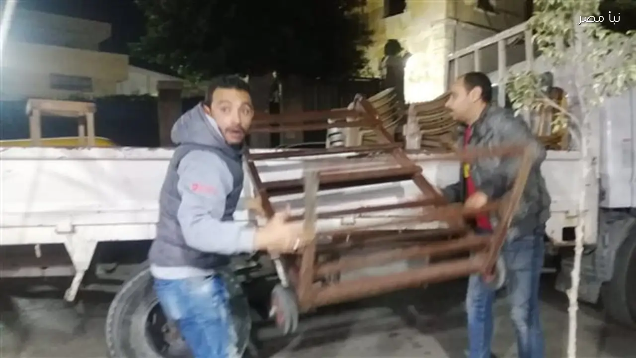 إزالة 95 إشغالًا في حي وسط الإسكندرية خلال حملة لضبط الشارع