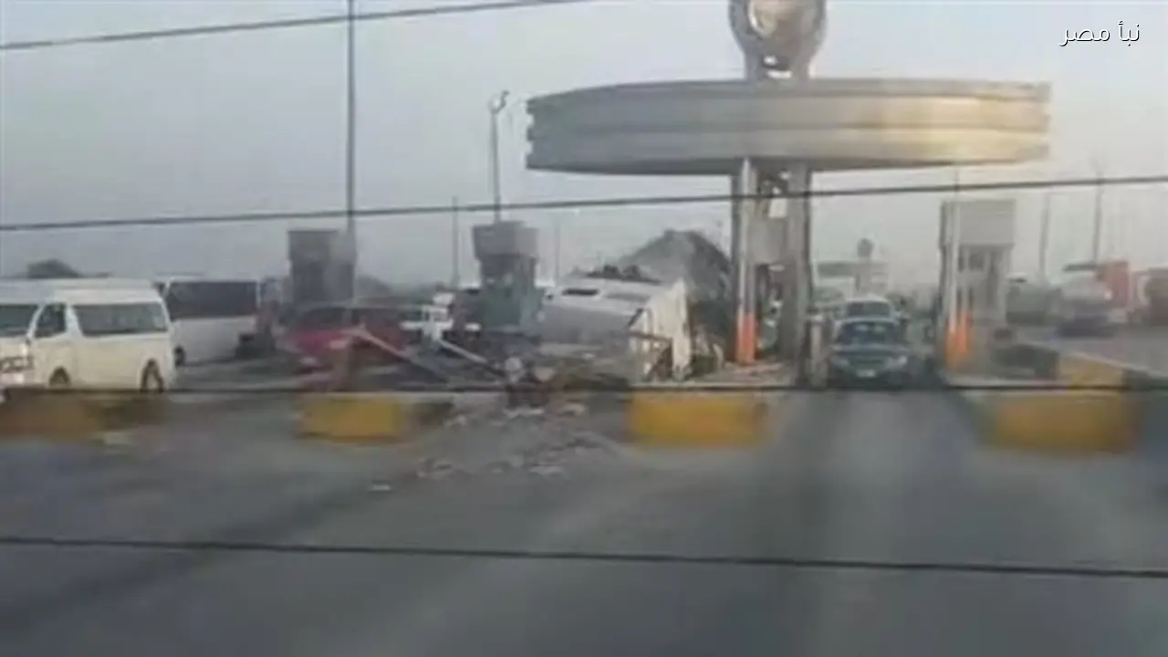 اصطدام شاحنة بكارتة في بلبيس يؤدي إلى إصابة السائق