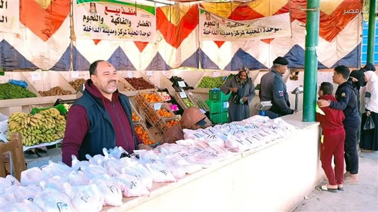 التوسع في منافذ بيع السلع الغذائية بأسعار مخفضة في الوادي الجديد