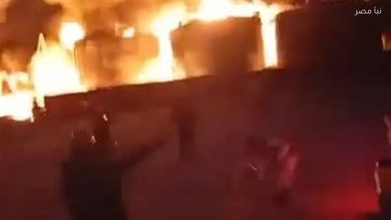 الحماية المدنية تتمكن من إخماد حريق في مصنع جبس نجمة سيناء