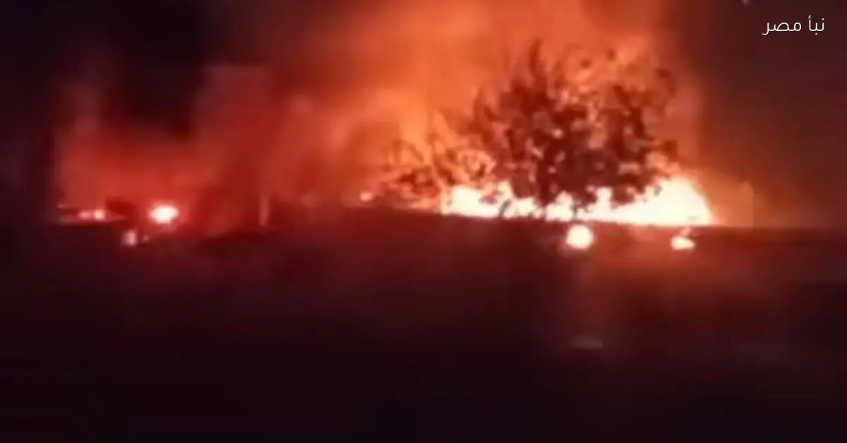 الحماية المدنية تنجح في السيطرة على حريق كبير اندلع في مكتبة بمدينة الحامول