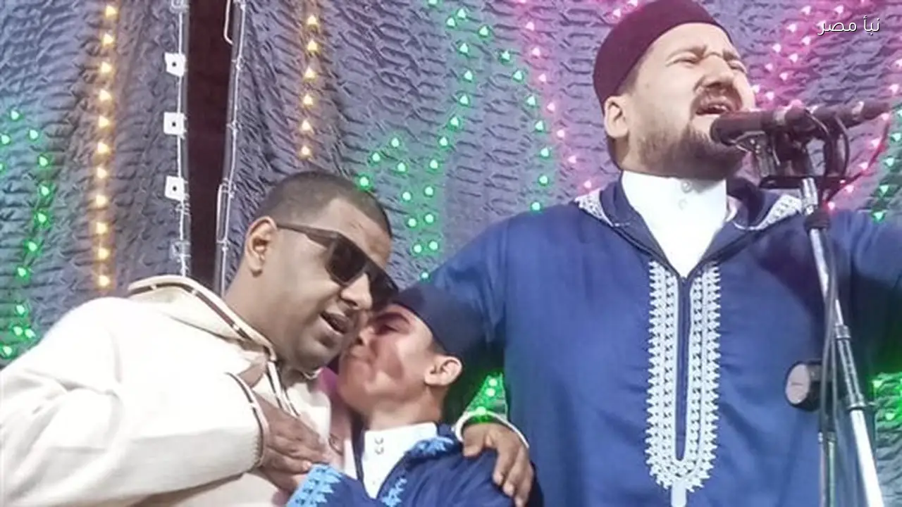 الشيخ عطية الله رمضان نجم دولة التلاوة يحتفل بزفافه في أسيوط