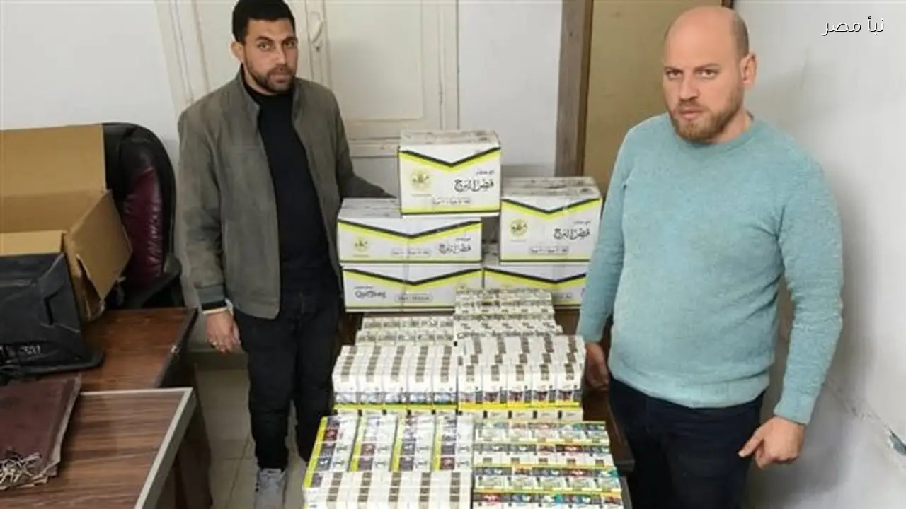 تحرير 21 محضر ضبط لحوم وسجائر ومنظفات مجهولة المصدر في حملة تموينية ببني سويف