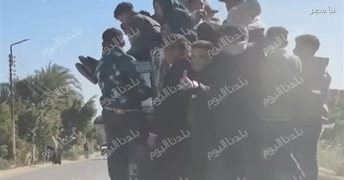 سيارات الربع نقل تشكل تهديدا على سلامة المواطنين في أسيوط