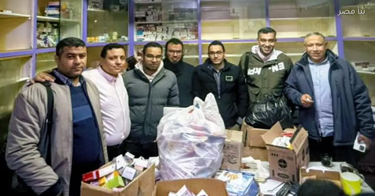 ضبط صيدلية غير مرخصة في العقال البحري بالبداري بأسيوط