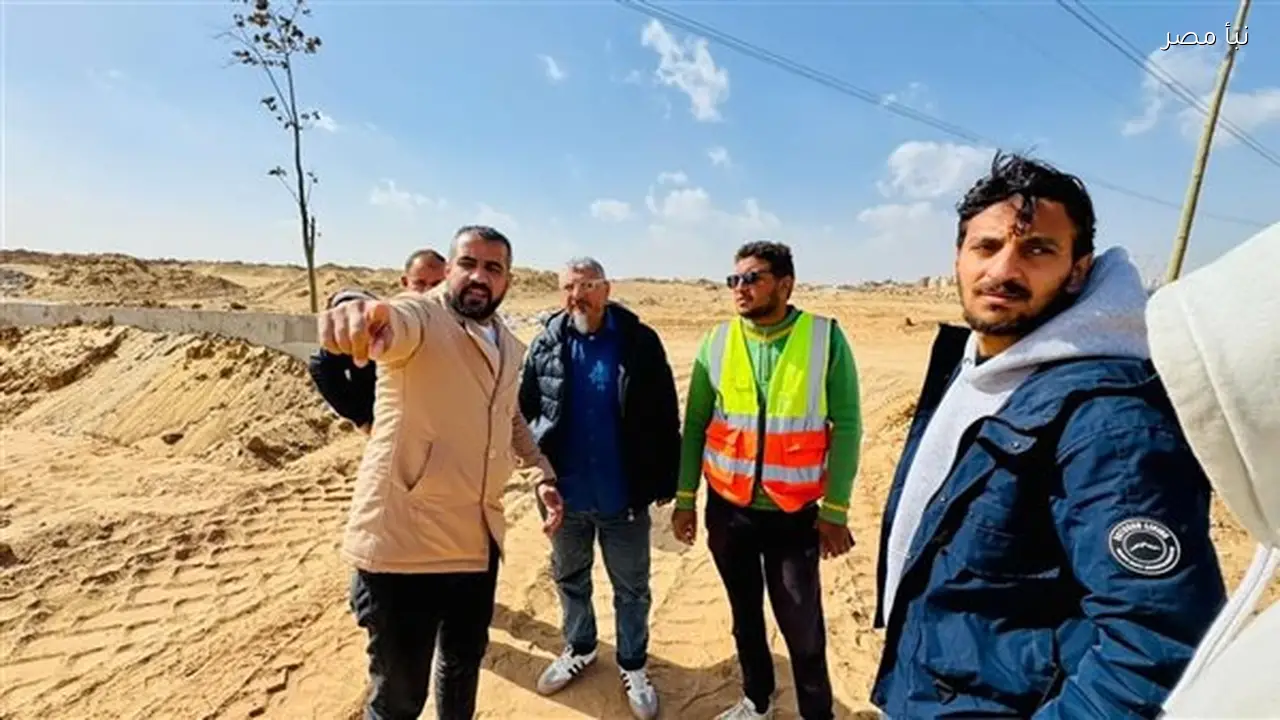 متابعة ميدانية لمشروعات الإسكان الأخضر والاجتماعي في مدينة العبور الجديدة