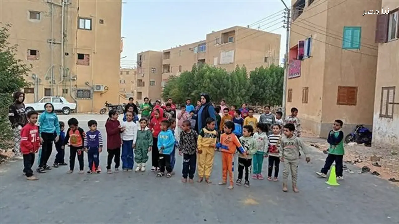 مديرية الشباب والرياضة تطلق قافلة رياضية في حي المروة بالوادي الجديد