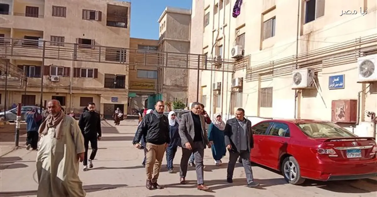 وكيل وزارة الصحة في المنوفية يتفقد استعدادات مستشفى أشمون العام لاستقبال الأعياد
