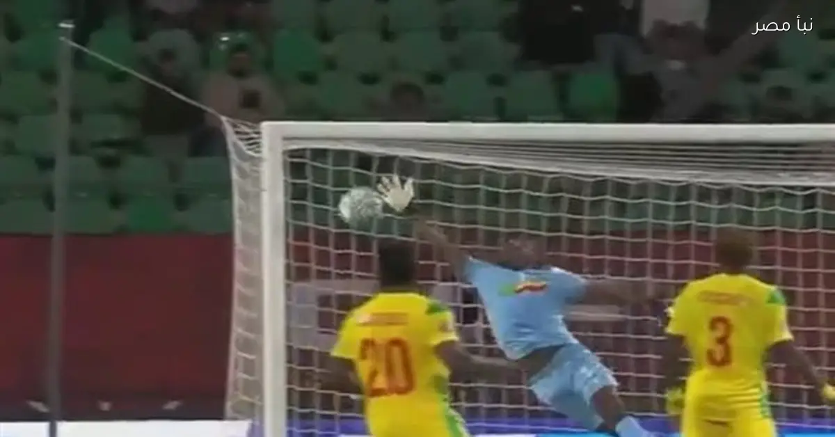 ياسر إبراهيم يسجل هدفه الثاني في مرمى بنين بكأس الأمم الأفريقية