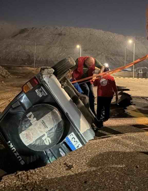 واقعة انفجار خط صرف صحي وغرق محور المشير