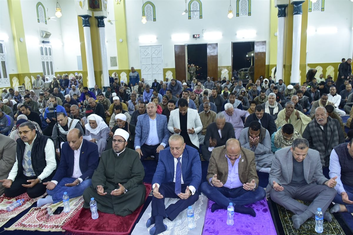 الاحتفال بليلة النصف من شعبان بحضور المحافظ