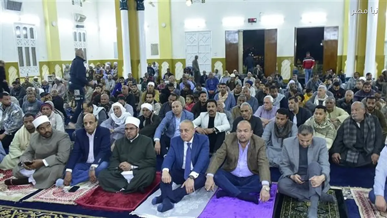 محافظ الأقصر يمثل الرئيس السيسي في احتفال الأوقاف بليلة النصف من شعبان