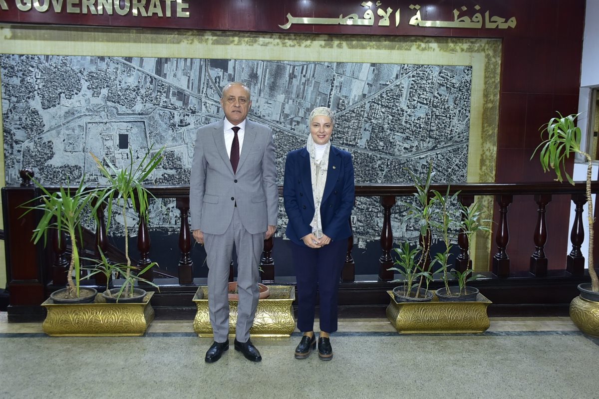 محافظ الأقصر يستقبل ممثلي الاتحاد الأوربي 