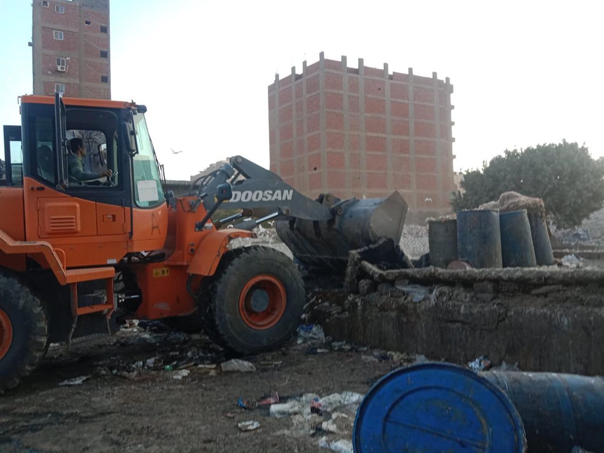 مواجهة التلوث بالمريوطية والطالبية