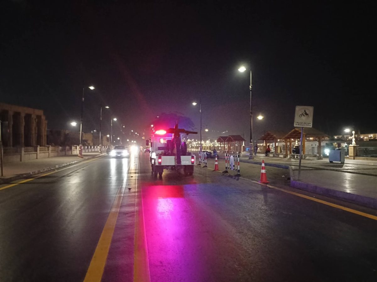 شوارع الأقصر تتزين لاستقبال ابنة ترامب