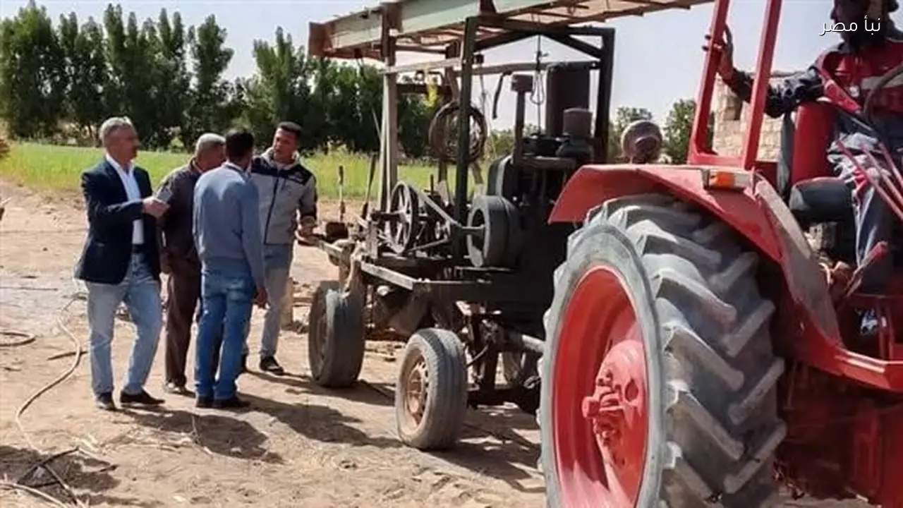 ضبط حفار آبار يعمل بدون تصريح في الوادي الجديد