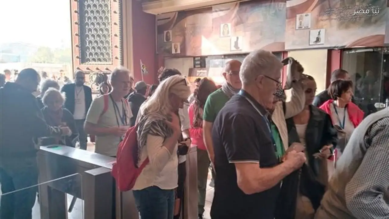 المتحف المصري بالتحرير يشهد زيادة ملحوظة في أعداد الزوار والسياح