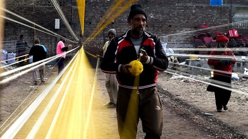 مهرجان الطائرات الورقية في باكستان