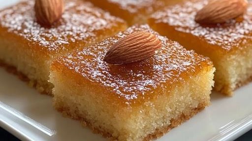 هل شربات البسبوسة يكون ساخن أم بارد