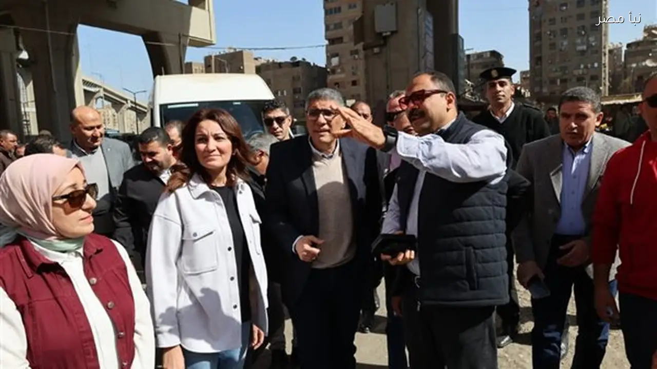 محافظ الجيزة يتفقد تطوير ورصف شارع ناهيا من محور الفريق كمال عامر حتى الطريق الدائري