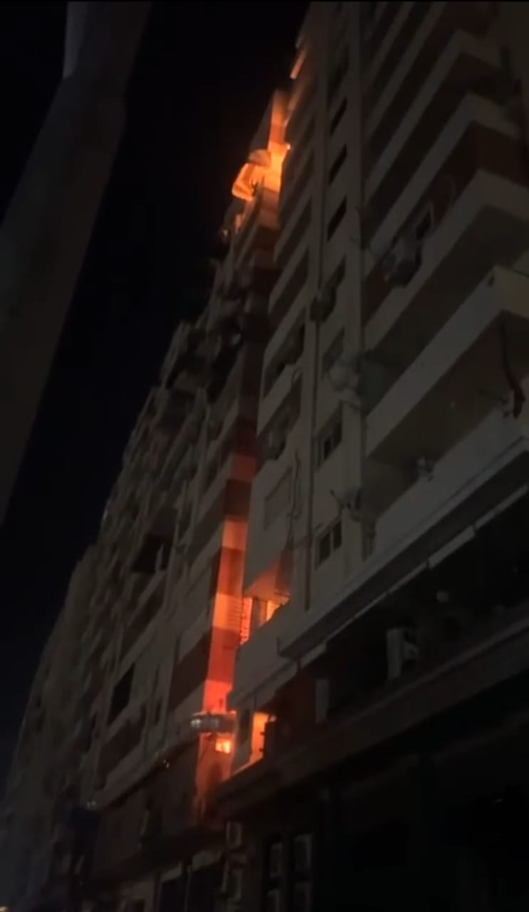 الحماية المدنية تسيطر على حريق داخل مطعم أسماك شهير بطنطا