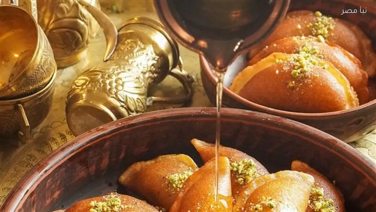 أسهل طريقة لتحضير عجينة القطايف المحشوة بالمكسرات من مطبخ الشيف نجلاء