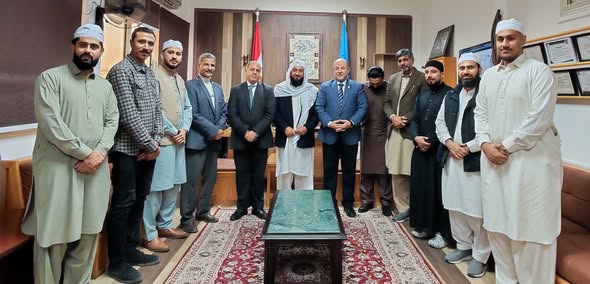 وفد رفيع المستوى من دولة باكستان يزور مدينة البعوث الإسلامية