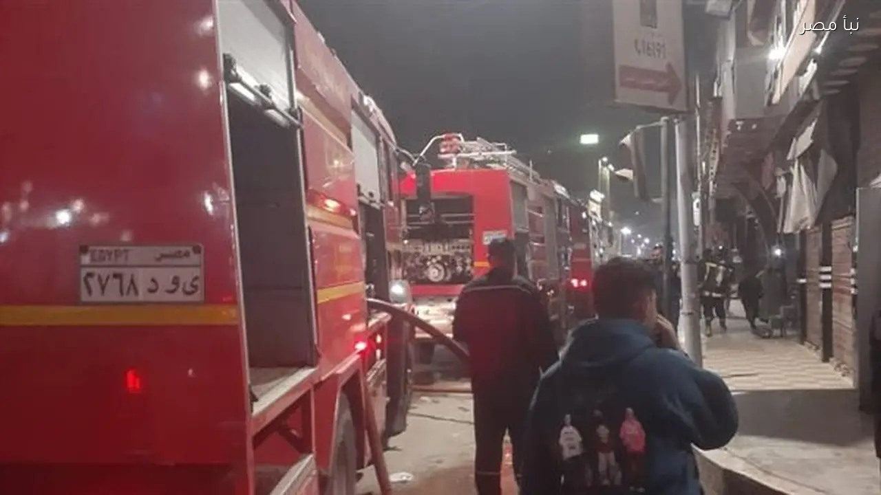 السيطرة على حريق في محل لبيع الهواتف بأسيوط