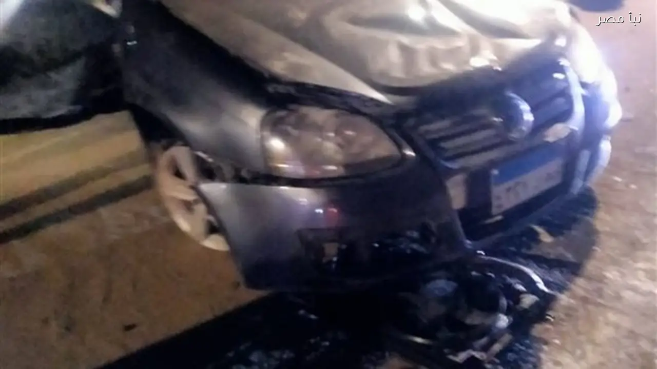 إصابة خمسة أشخاص في حادث تصادم سيارتين ملاكيين على الطريق الزراعي بأسيوط