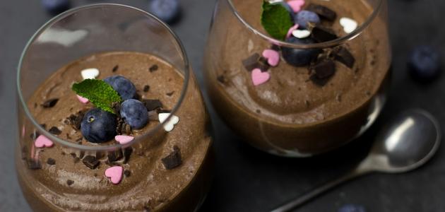 المهلبية بالكاكاو