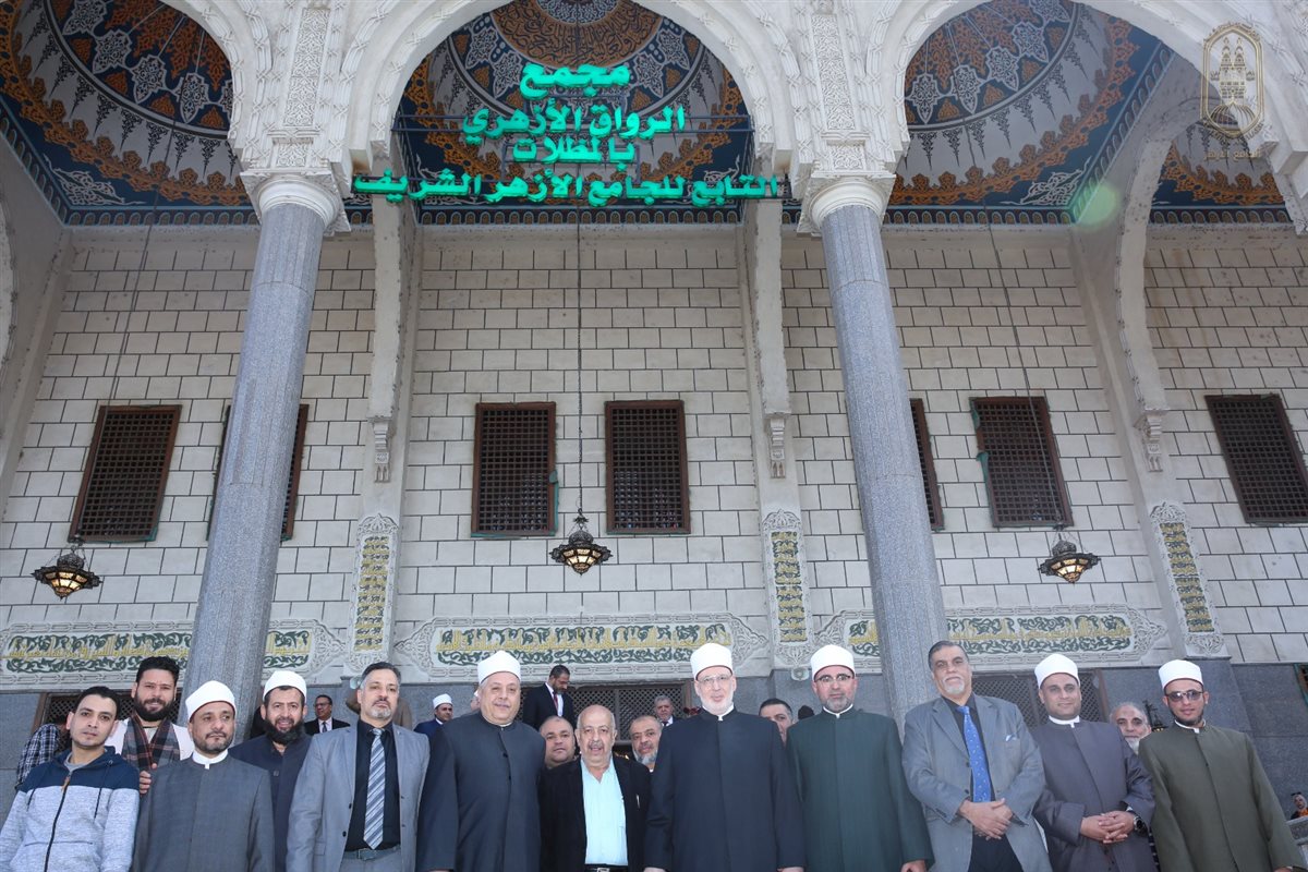 وكيل الأزهر يفتتح فرع الرواق الأزهري بـ المظلات