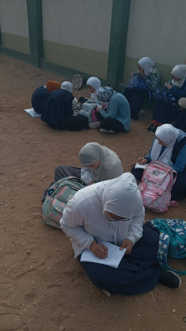 جانب من الطلاب