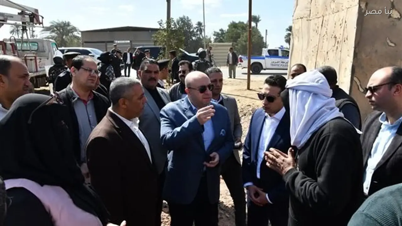 محافظ الفيوم يتفقد حملة لإزالة مخالفات البناء في حي جنوب المدينة