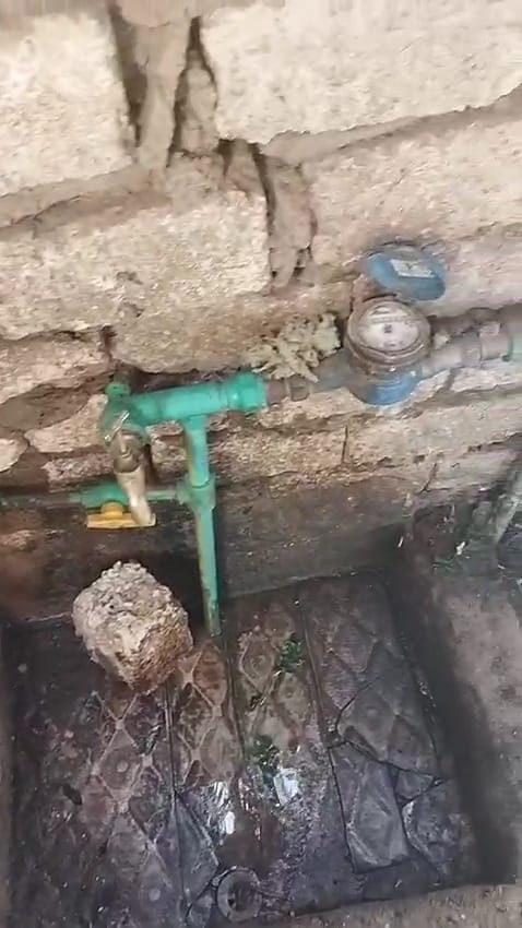 جانب من مخالفات مياه الشرب بالفيوم