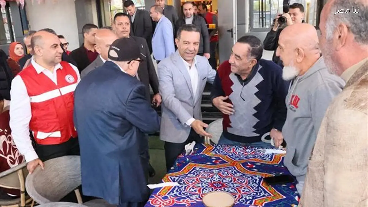 محافظ المنوفية يحضر حفل الإفطار الجماعي للأيتام والمسنين لتعزيز روح التكافل الاجتماعي