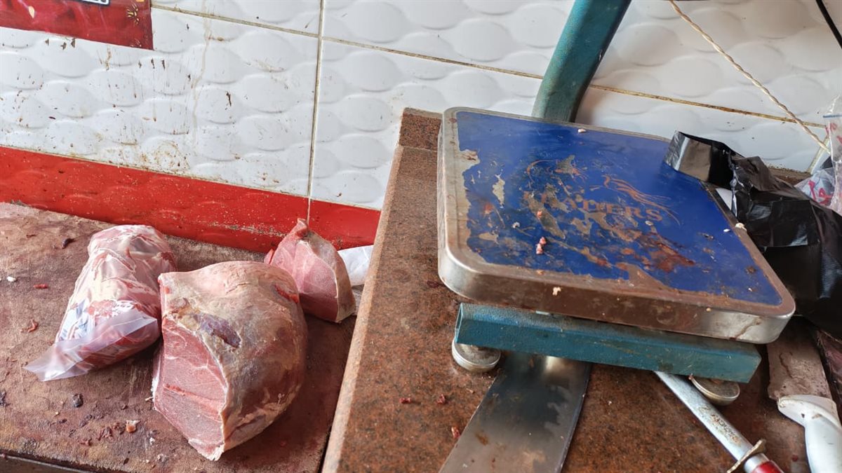 اعدام لحوم فاسدة