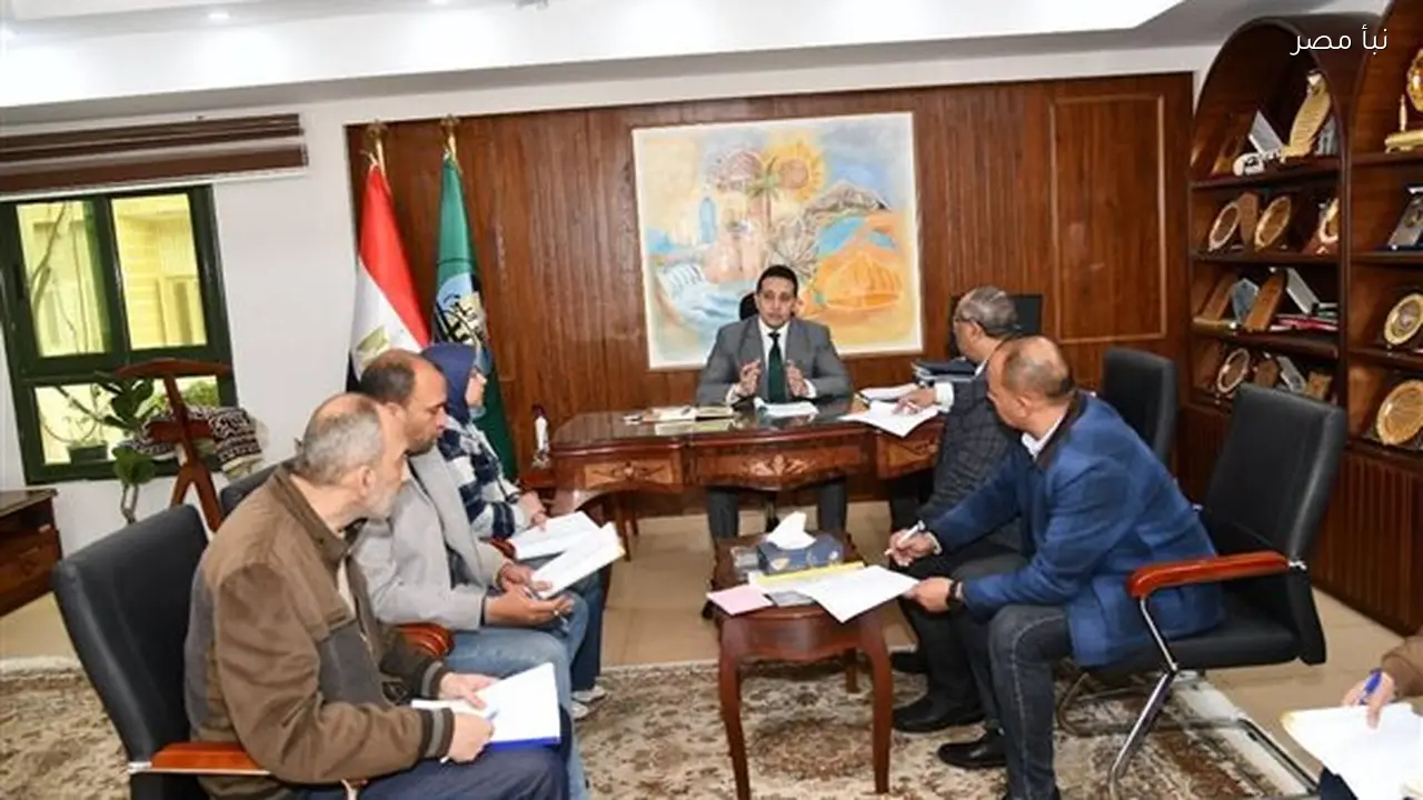 نائب محافظ الفيوم يتفقد المشروعات المقترح افتتاحها بمناسبة العيد القومي